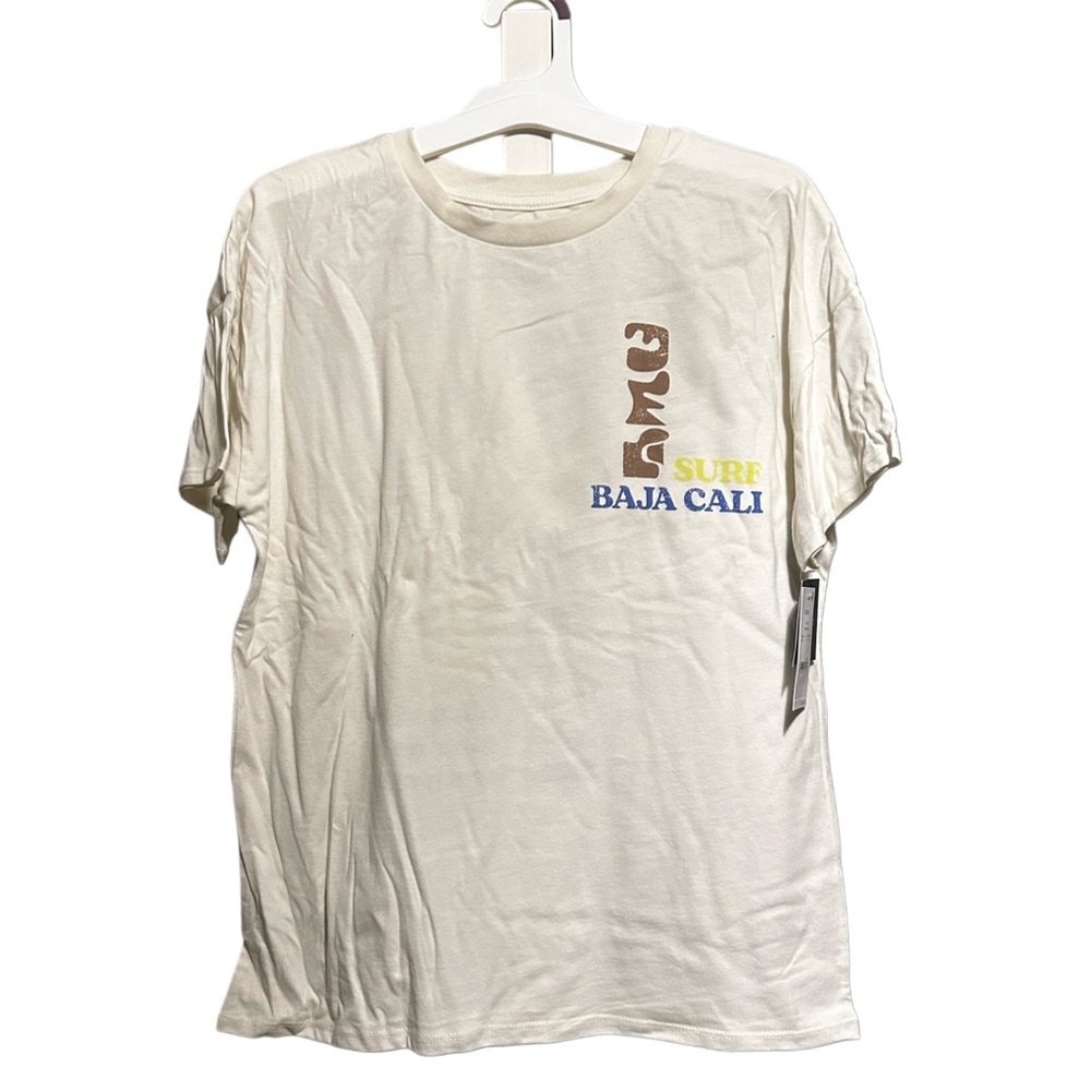 Grayson Threads Cream Baja Cali Surf Tee
